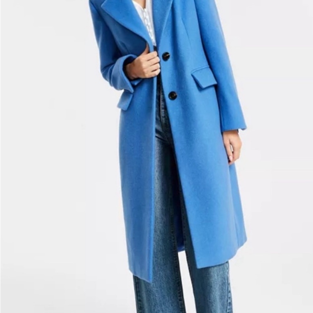 Michael Kors Sky Blue Trench Coat